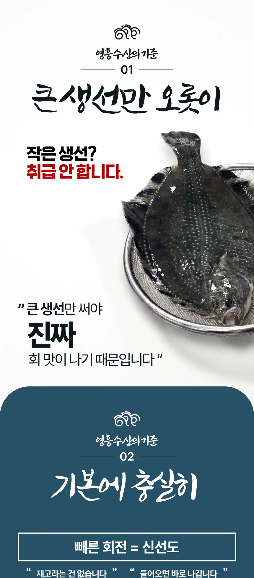 광어+참돔+도다리세꼬시